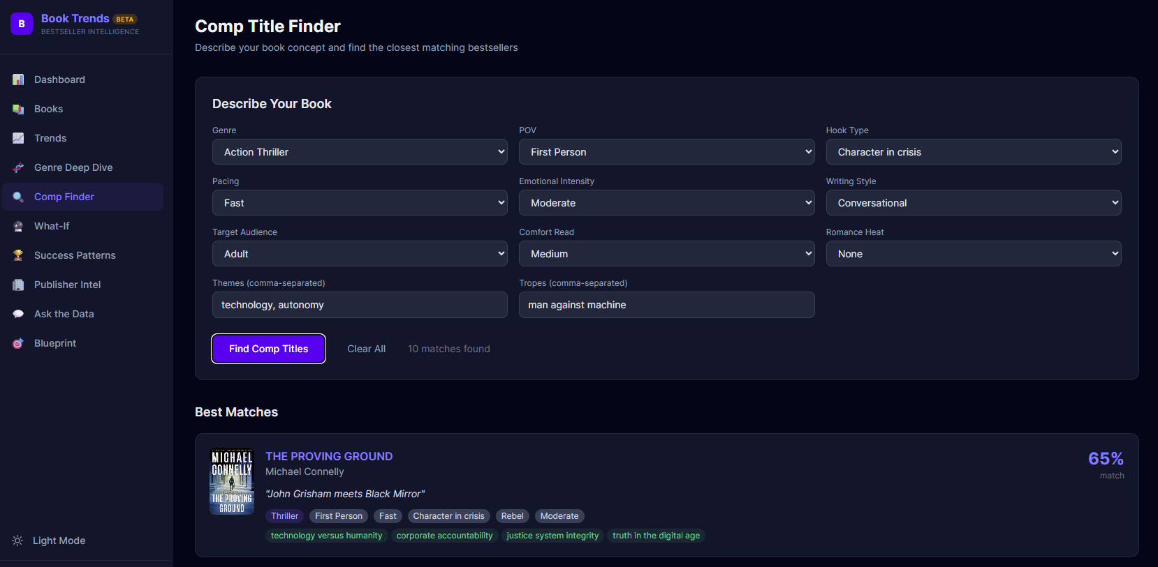 Comp Title Finder